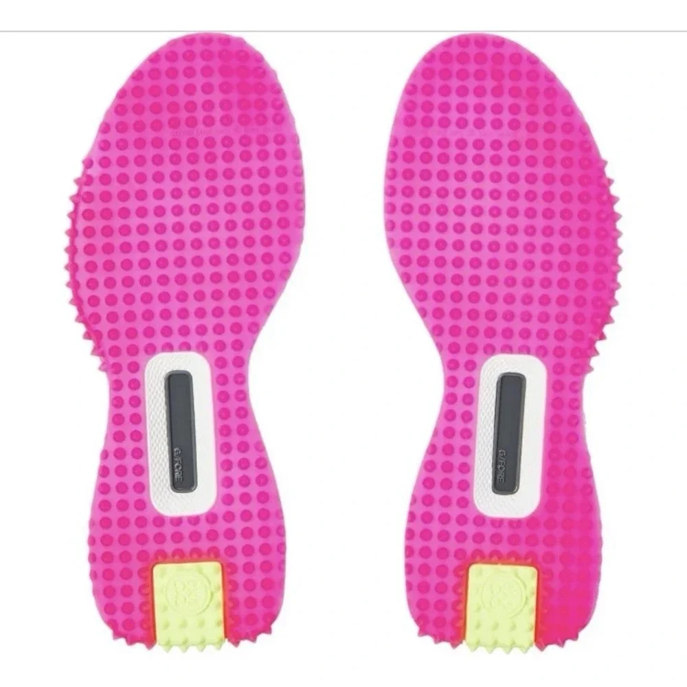 G/Fore G.112 Kiltie Women's 5 white pink Golf Shoes New  GLF000022 - Picture 5 of 12